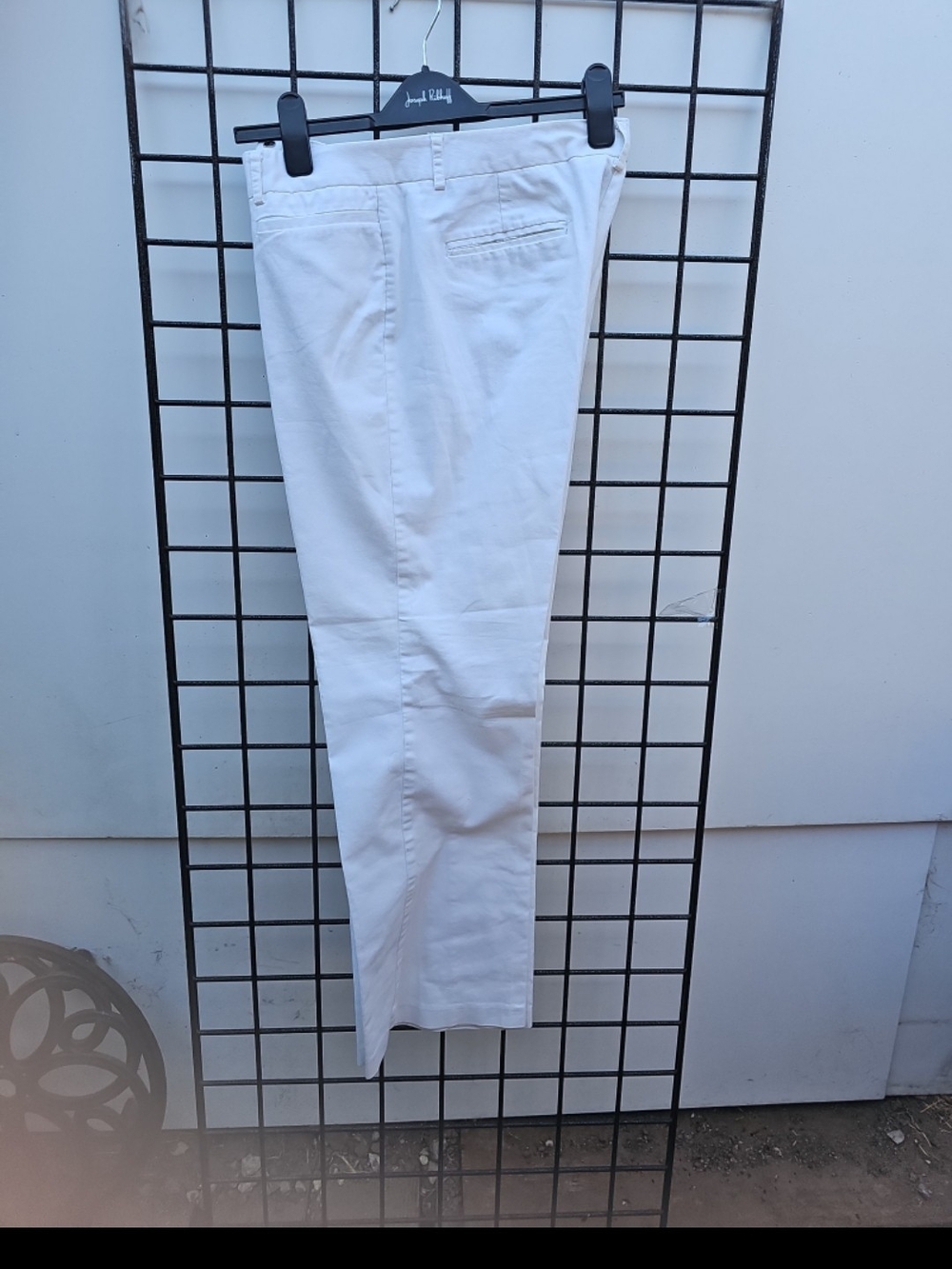 Sharagano White Button-Front Shirt